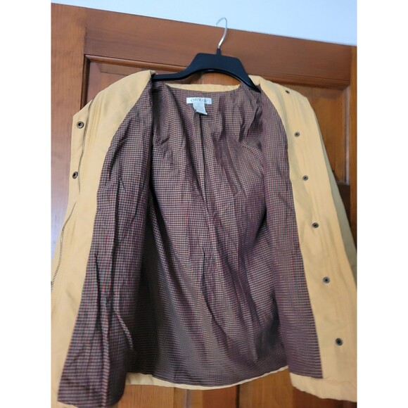 Women's Size XS Orvis Jacket Quilted Lined Mustard Color - Picture 6 of 7